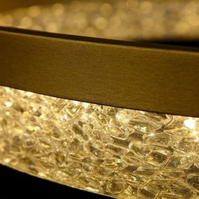 Candelabru LED pe cablu GALA LED/54W/230V, Ø 60 cm, auriu