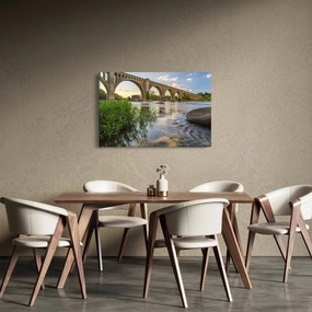 Tablou - Podul de cale ferată Richmond (90x60 cm)