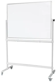 Tabla mobila rotativa Revolver NOU 120 × 90 cm, alba