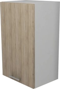 Corp Superior Lecce, 1 Usa, Stejar Sonoma/Alb, 40 x 30 x 65 cm