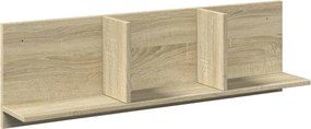 vidaXL Dulap de perete, stejar sonoma, 100x16,5x30 cm, lemn prelucrat