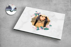Fotocarte personalizata 30x20 cm - Model 1