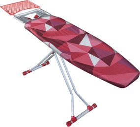 Masa de calcat ZILAN ARGENTO ZLN3499, suprafata de lucru 118x42 cm, blat metalic, suport pentru fierul de calcat, suport rufe