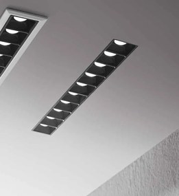 Corp incastrabil cu 5 spoturi LED LIKA FI TRIM 12W 4000K