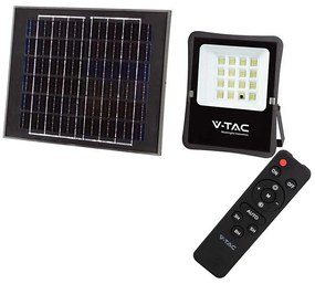 Proiector solar LED exterior 20W, 3,2V, 6400K, IP65
