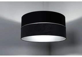 Lustră pe cablu TWIST 1xE27/60W/230V negru/gri/argintiu