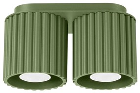 Sollux SL.1795 - Spot AURA 2xGU10/10W/230V verde