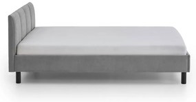 Pat gri tapițat fără somieră 120x200 cm Joker – Meise Möbel
