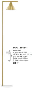 Lampadar design modern minimalist SWAY