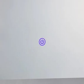 Oglindă LED pentru baie cu retroiluminare BUENAVISTA LED/15W/230V IP44 Eglo 99773