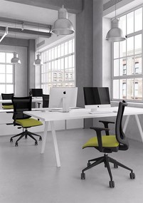 Kuper lemn masiv Easy Mesh – Scaun de birou ergonomic