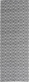vidaXL Covor de exterior, ARAKIL negru, 80x250 cm