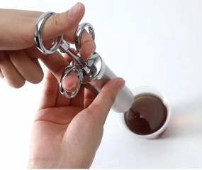 Seringa pentru marinat carne Klausberg KB 7842, 60 ml, 3 ace, Otel inoxidabil, Fara BPA, Argintiu