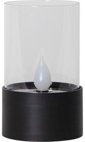 Corp de iluminat pentru exterior cu LED Star Trading Puloun, înălțime 13,5 cm, negru