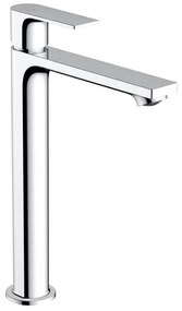 Baterie lavoar inalta Hansgrohe Rebris E 240 cool start cu ventil Pop-Up, crom lucios - 72581000