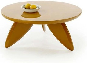 Masuta cafea SORAYA 2, galben mustar, 80x36 cm