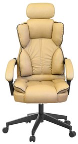 Scaun rotativ directorial Lux-bej