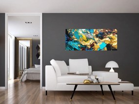 Tablou - Pictură în ulei texturată (120x50 cm)