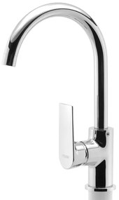 FERRO - Baterie pentru chiuvetă ALGEO SQUARE, crom lucios