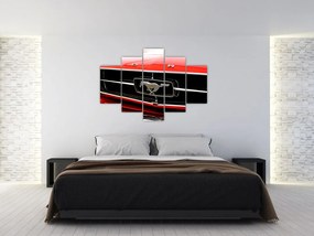 Tablou - Mașina roșie (150x105 cm)