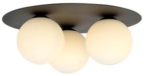 Plafonieră SOLAR 3xE14/10W/230V negru/alb