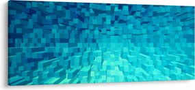 Tabloul - cuburi abstracte (120x50 cm)