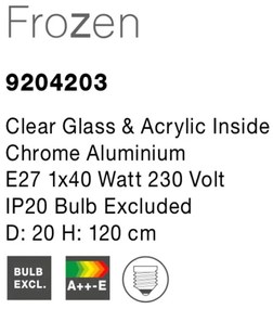 Pendul design modern 20cm Frozen NVL-9204203