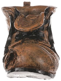 Suport de flori Cizmă, 21 x 11 x 11 cm, polirășină