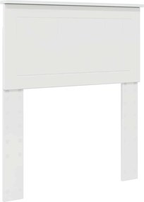 vidaXL Tăblie cap Alb Lucios 75 cm Lemn compozit