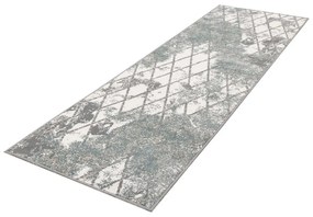 Covor tip traversă albastru prăfuit 80x300 cm Sensi Gepi – FD