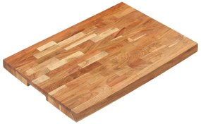 Placa de tocat, 60x40x4 cm, lemn masiv de acacia 60 x 40 x 4 cm