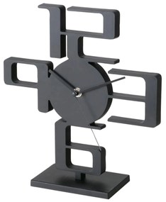 Ceas de masa, 27 cm, negru