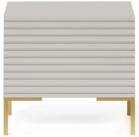 Noptieră Lamellito L4  (gri bej + auriu). 1099065