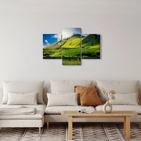 Tablou cu peisaj montan (90x60 cm)