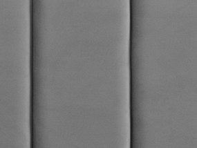 Pat matrimonial 160 cm VINNETTE (textil) (gri) (cu somieră). 1018563