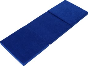 Saltea pliabilă, spumă, 65x180, albastru, LEVI 65
