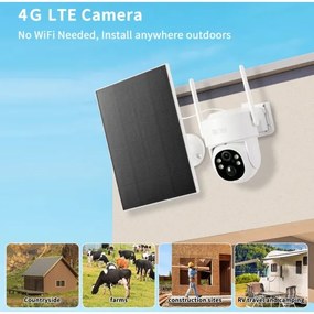 Immax NEO 07804L-Cameră solară smart SENTRY 9000mAh Wi-Fi Tuya IP65