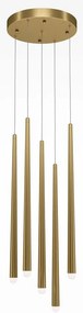 Lustra LED cu 5 pendule stil minimalist modern Cascade alama