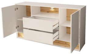 Vitrină Gallina 160 (Alb). 1060959