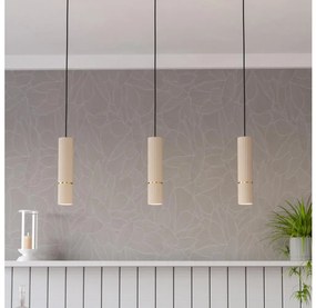 Lustră LED pe cablu Eglo 901152 CAMINIA 3xGU10/5W/230V 3000K bej