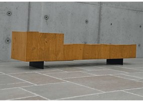 COMODA TV lemn masiv - 180 cm / 45 cm / h 76 cm