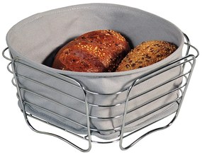 Coș de pâine, fructe, inox, Ø 21 cm, Kesper