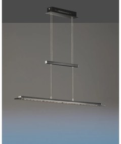 Lustră neagră LED cu intensitate reglabilă din metal Tenso – Fischer &amp; Honsel