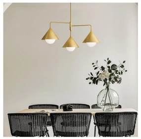 Alora Mood ALM-REMYCK3-GD - Lustru REMYCK pe tijă, 3xE27/60W/230V, auriu