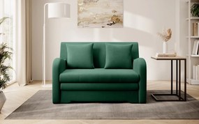 Canapea lemn masiv extensibilă Ario Personalizabilă, 130 × 103 × 85 cm - royal 01
