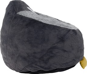 Fotoliu tip sac pinguin, gri, PINGO