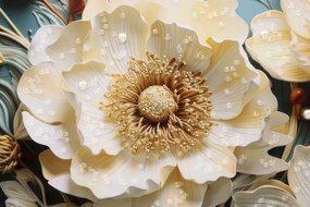 Tablou Modern pe Pânză - Narcy B, 82x4x82 cm, Mauro Ferretti