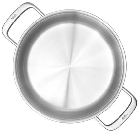 Cratiță cu capac din oțel inoxidabil 4 l adecvată pentru plita cu inducție Lucca 3.0 – FABINI