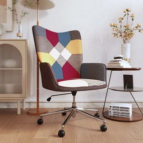 328193 vidaXL Scaun de relaxare, textil, petice