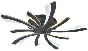 Lustră LED dimabilă aplicată LED/55W/230V 3000-6500K + telecomandă